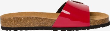 TAMARIS Mules in Red