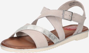 JANA Sandals in Grey: front