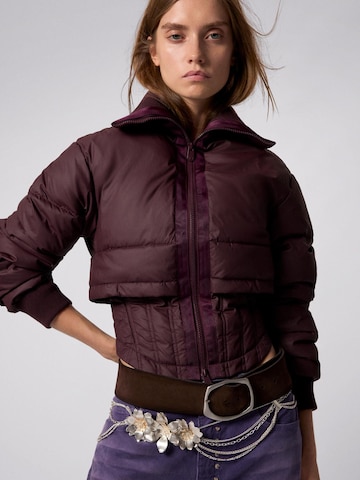 Desigual Winter jacket 'Quilted' in Red