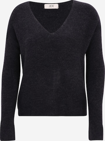 JDY Sweater 'JDYElanora' in Grey: front