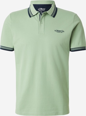 T-Shirt s.Oliver en vert : devant