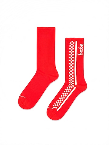 Happy Socks Sokker 'Babe' i rød: forside