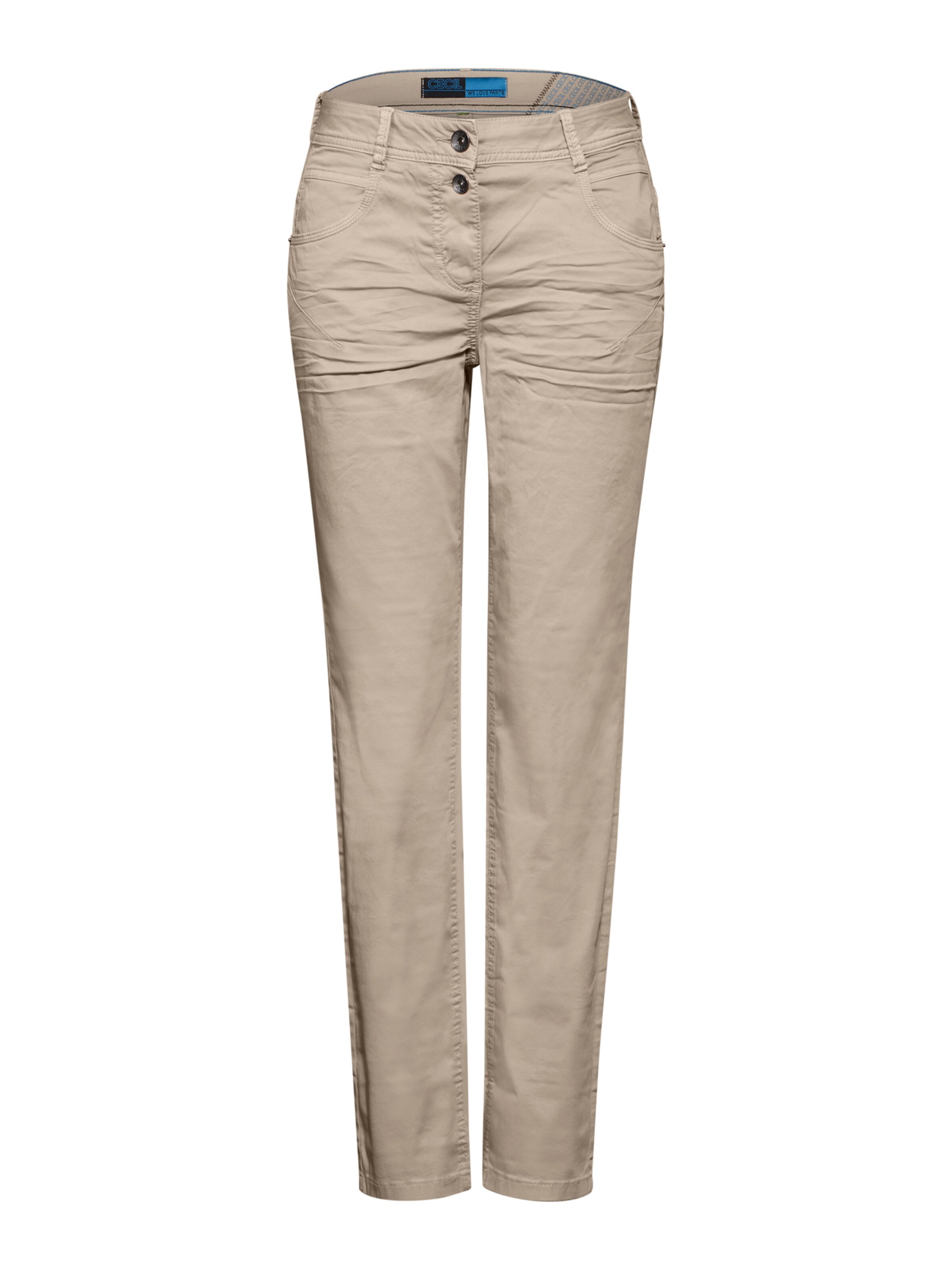 CECIL Trousers 'Scarlett' in Beige: front