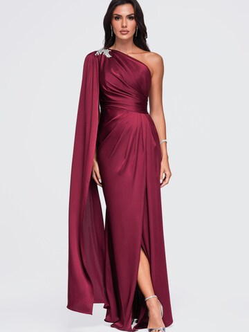 Ombre Abendkleid‌‌‌ in Rot