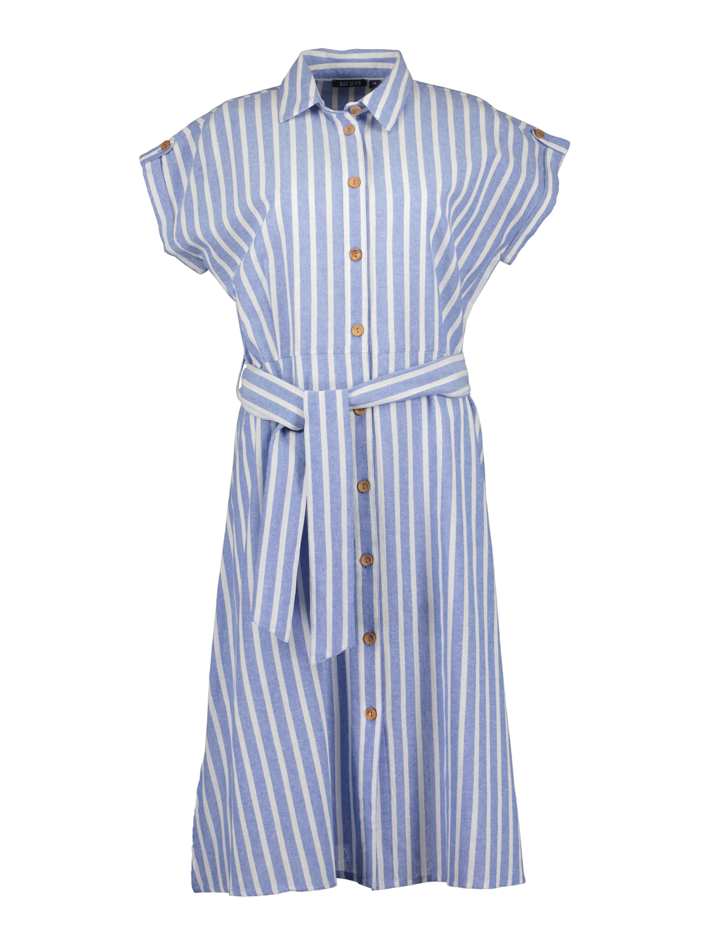 Abito camicia di BLUE SEVEN in blu: frontale