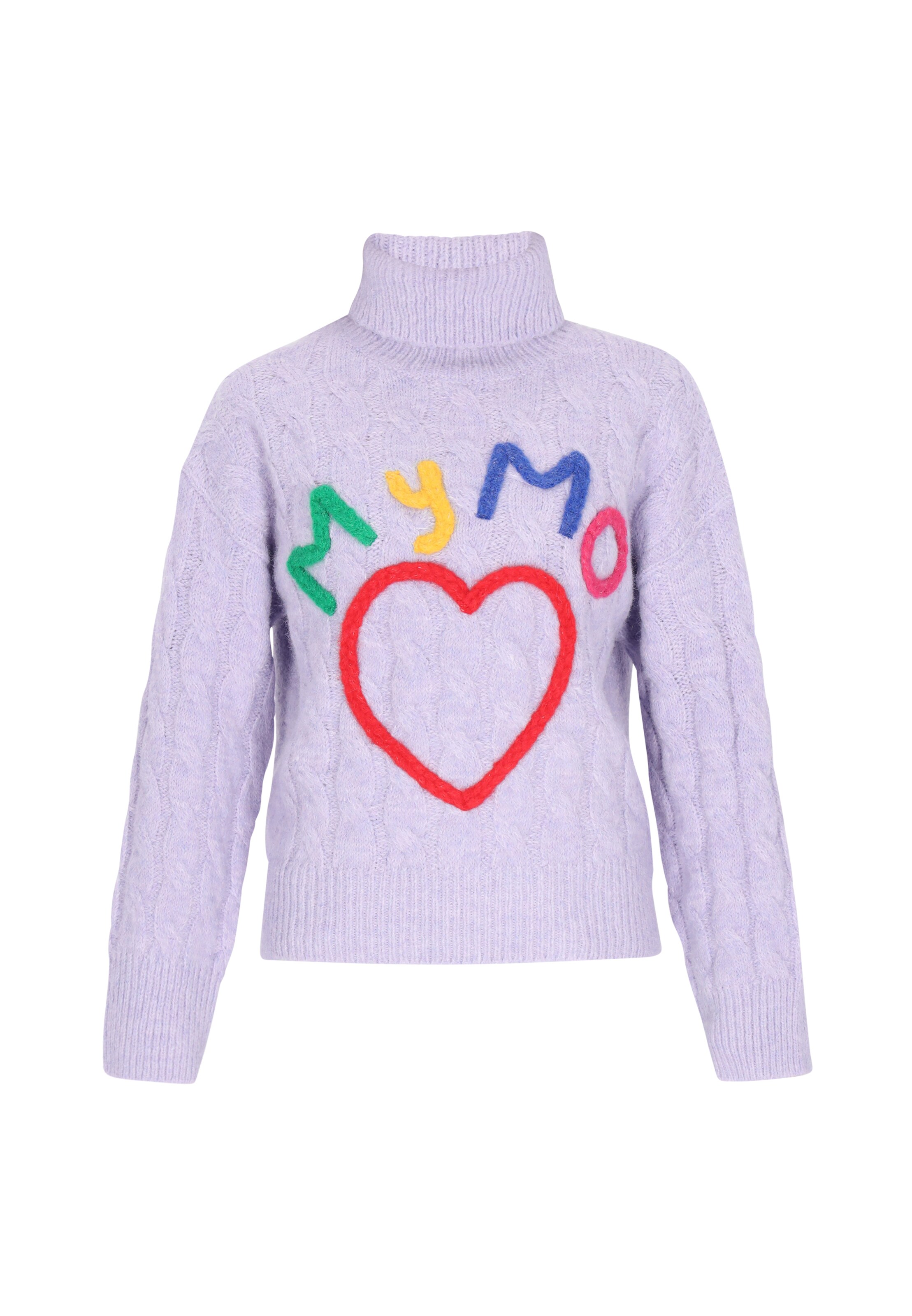 Pull-over MYMO en violet : devant