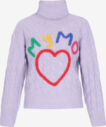 Pullover di MYMO in lilla: frontale