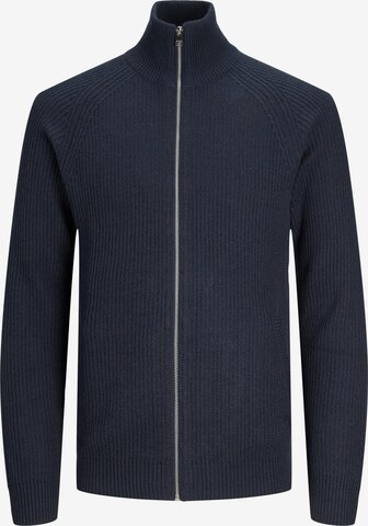 Vestes en maille 'Pannel' JACK & JONES en bleu : devant