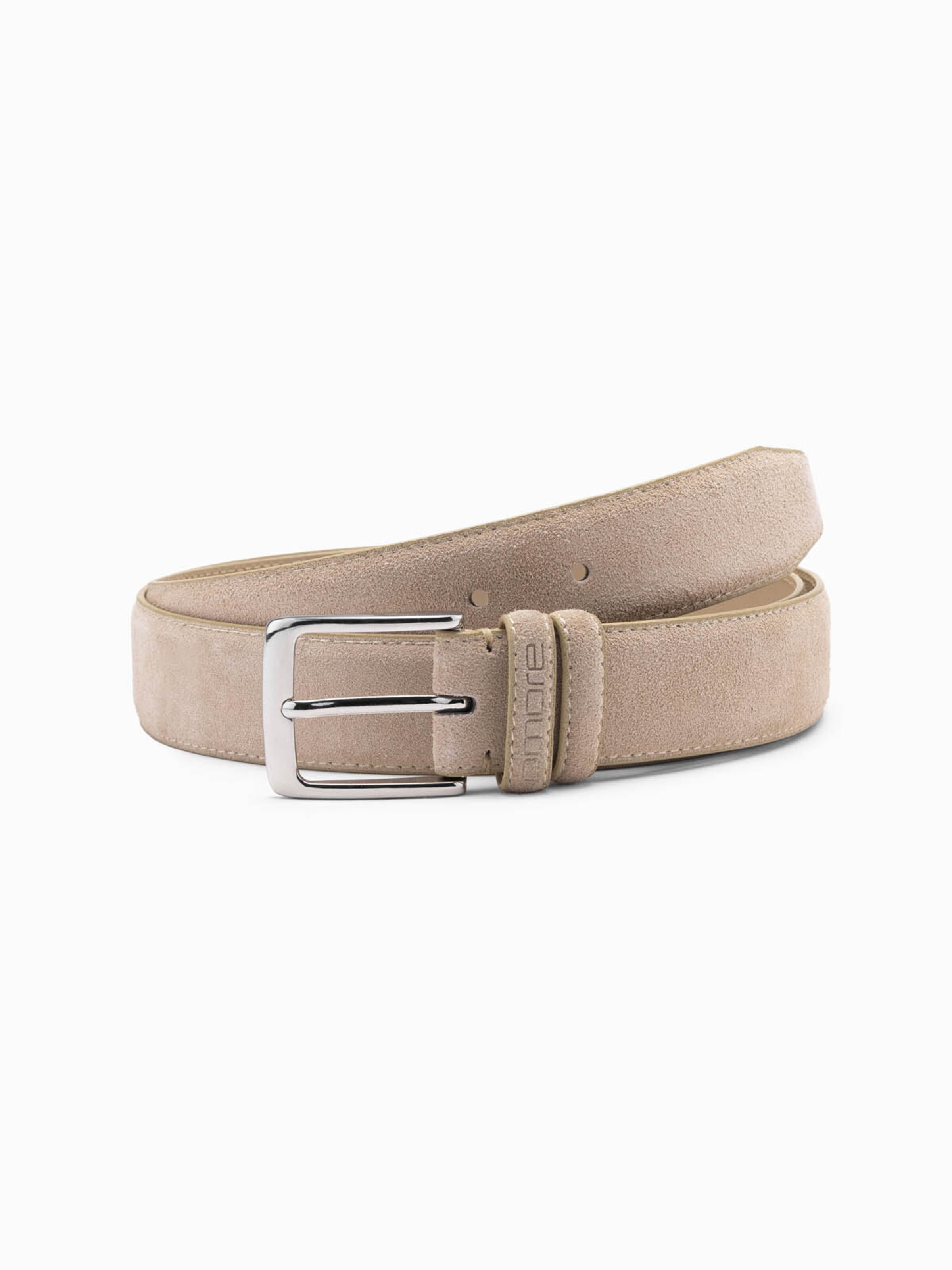 Ombre Gürtel in Beige: Vorderseite