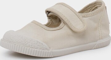 Ballerines Pisamonas en beige : devant