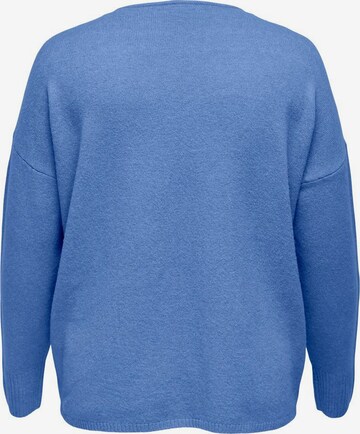 ONLY Carmakoma Sweater in Blue