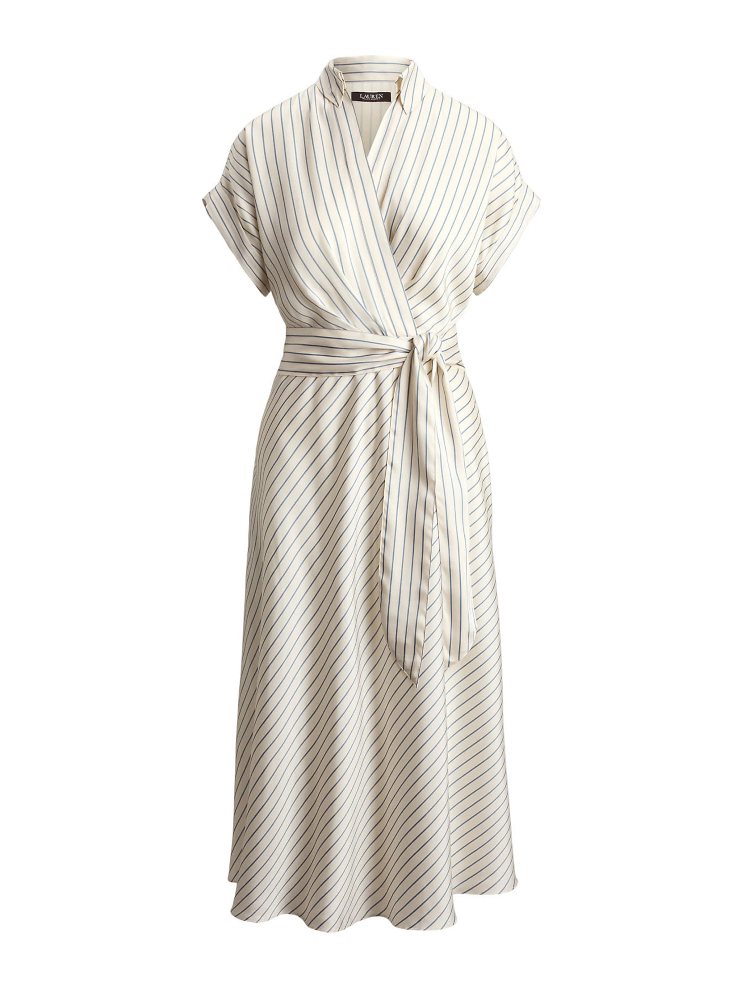 Lauren Ralph Lauren Petite Jurk in Beige: voorkant