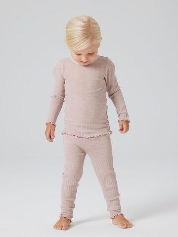 Coupe slim Leggings NAME IT en beige