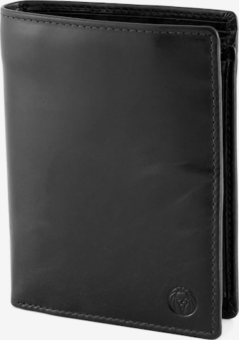 Lucleon Wallet 'Jasper' in Black: front