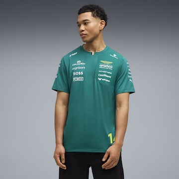 PUMA Shirt 'F1® TEAM ' in Groen: voorkant