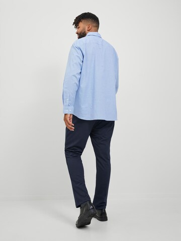 Jack & Jones Plus Slimfit Chino kalhoty – modrá