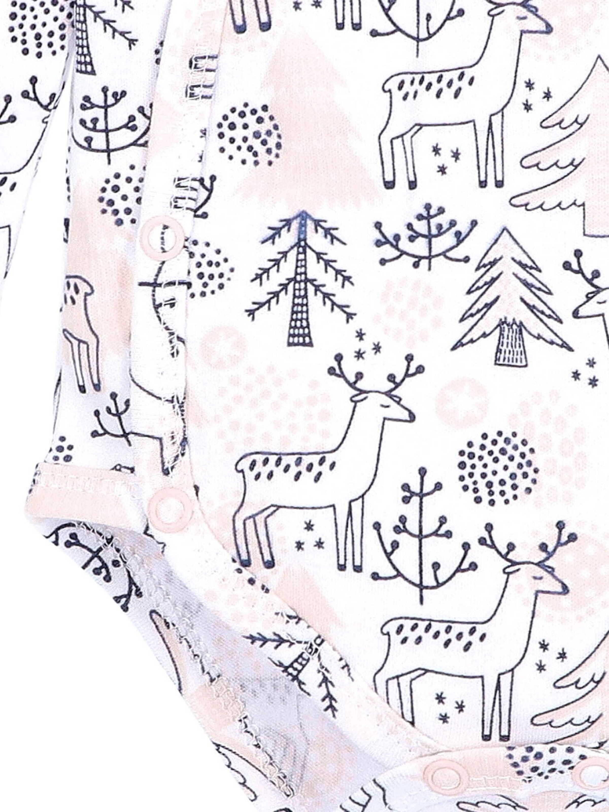 NINI Romper/bodysuit 'Hirsch' in White