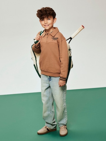 NAME IT - Sudadera en marrón
