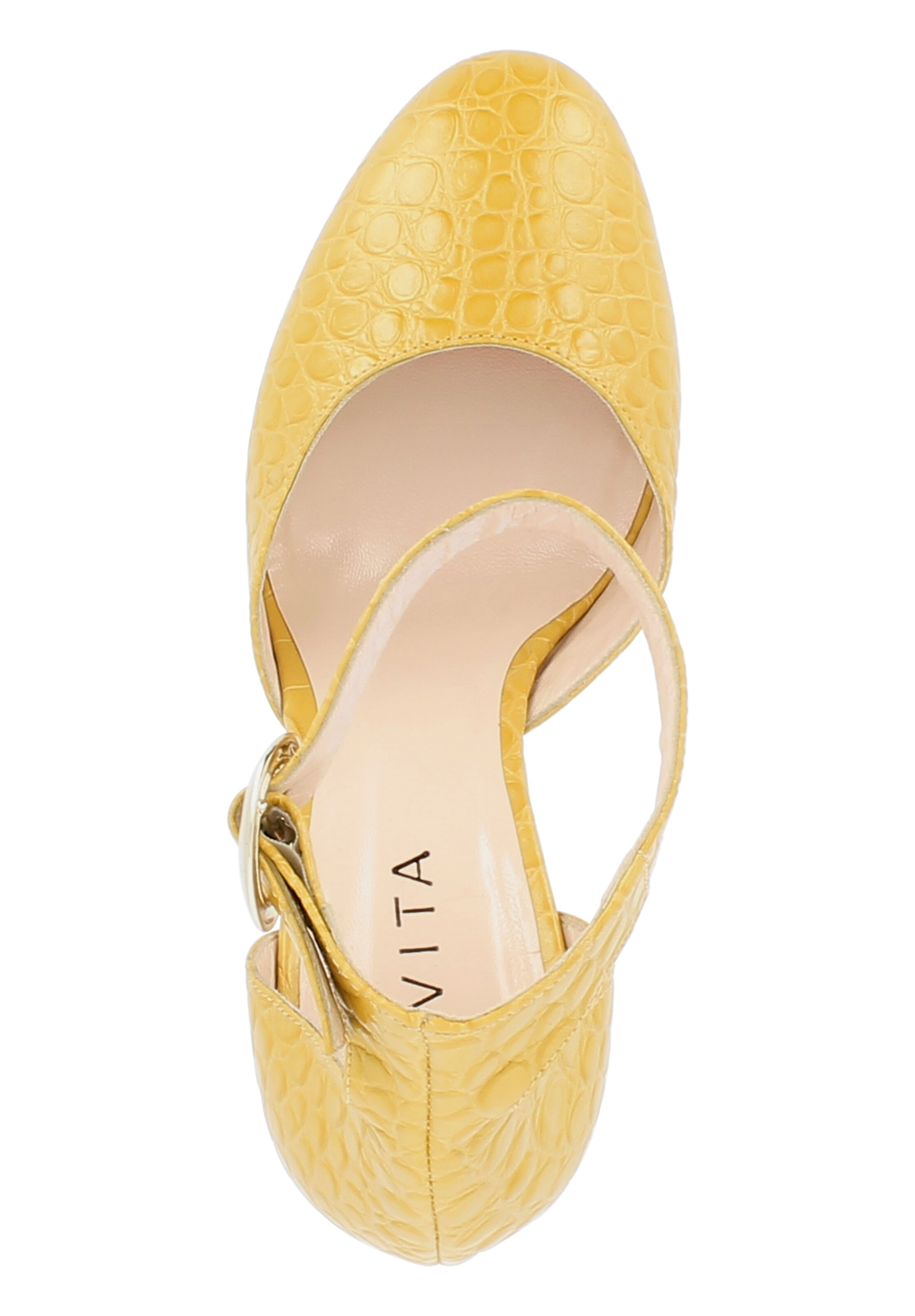 EVITA Slingback pumps in Yellow