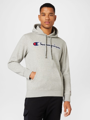 Champion Authentic Athletic Apparel Sweatshirt in Grey: front