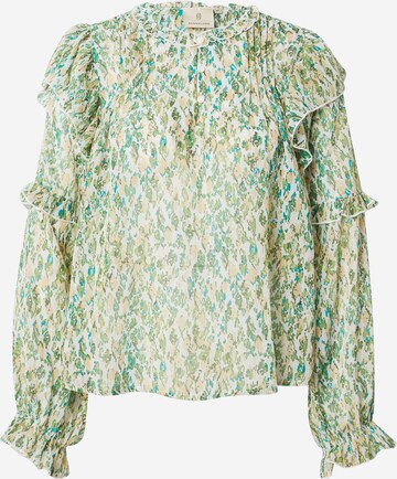 Peppercorn Bluse i grøn: forside