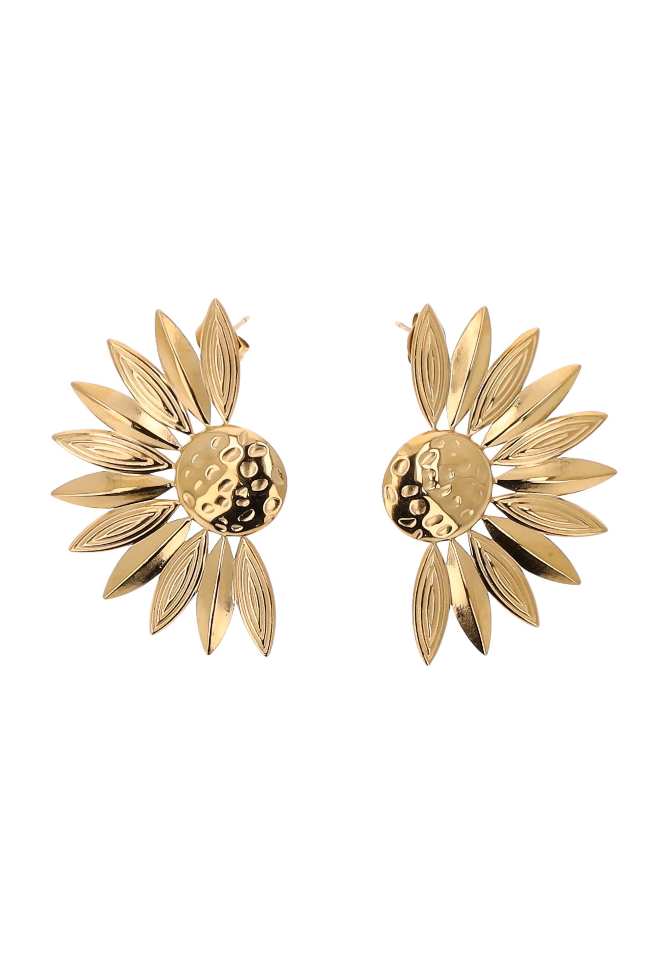 IZIA - Brincos em ouro: frente