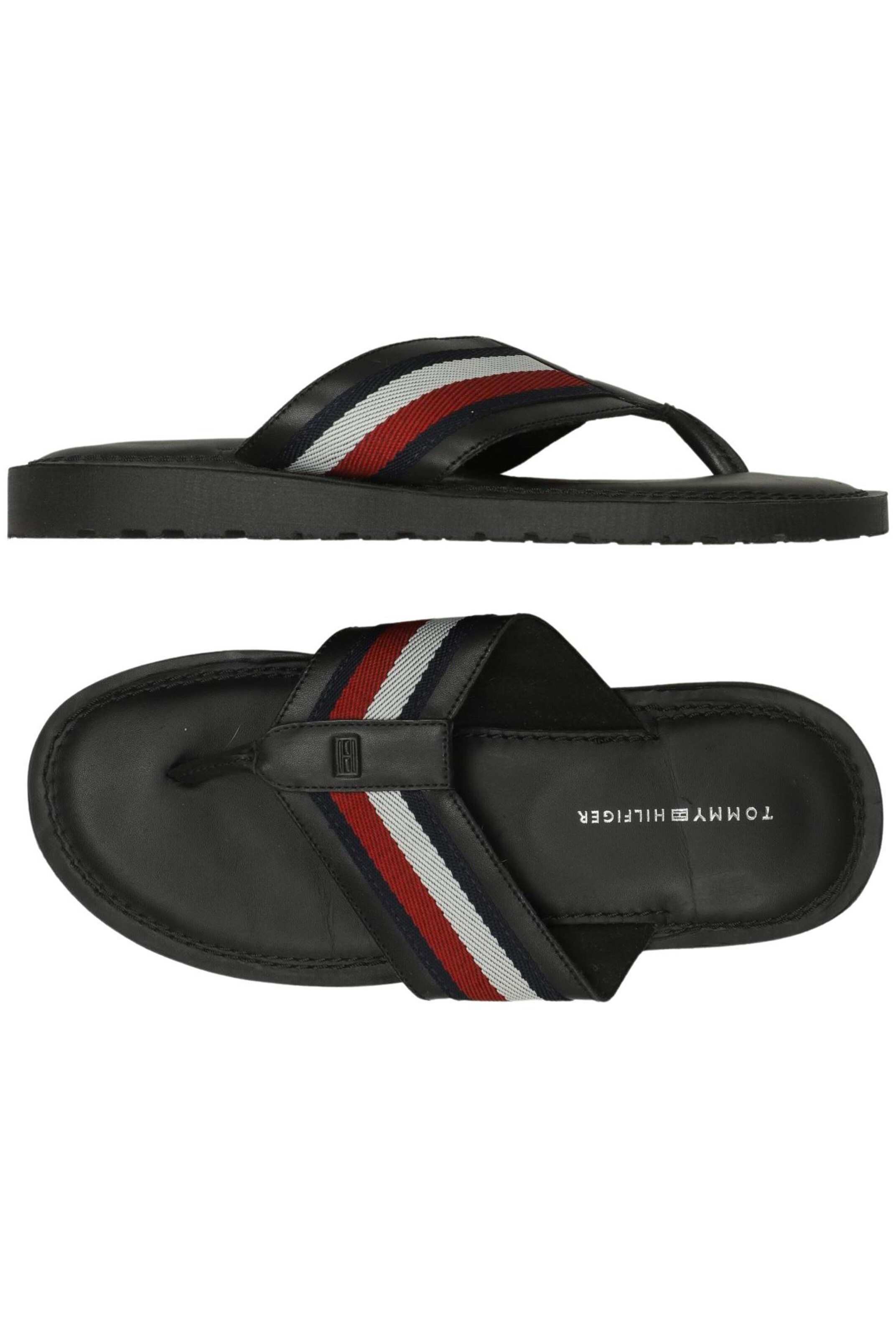 TOMMY HILFIGER Sandalen 40 in Schwarz: Vorderseite