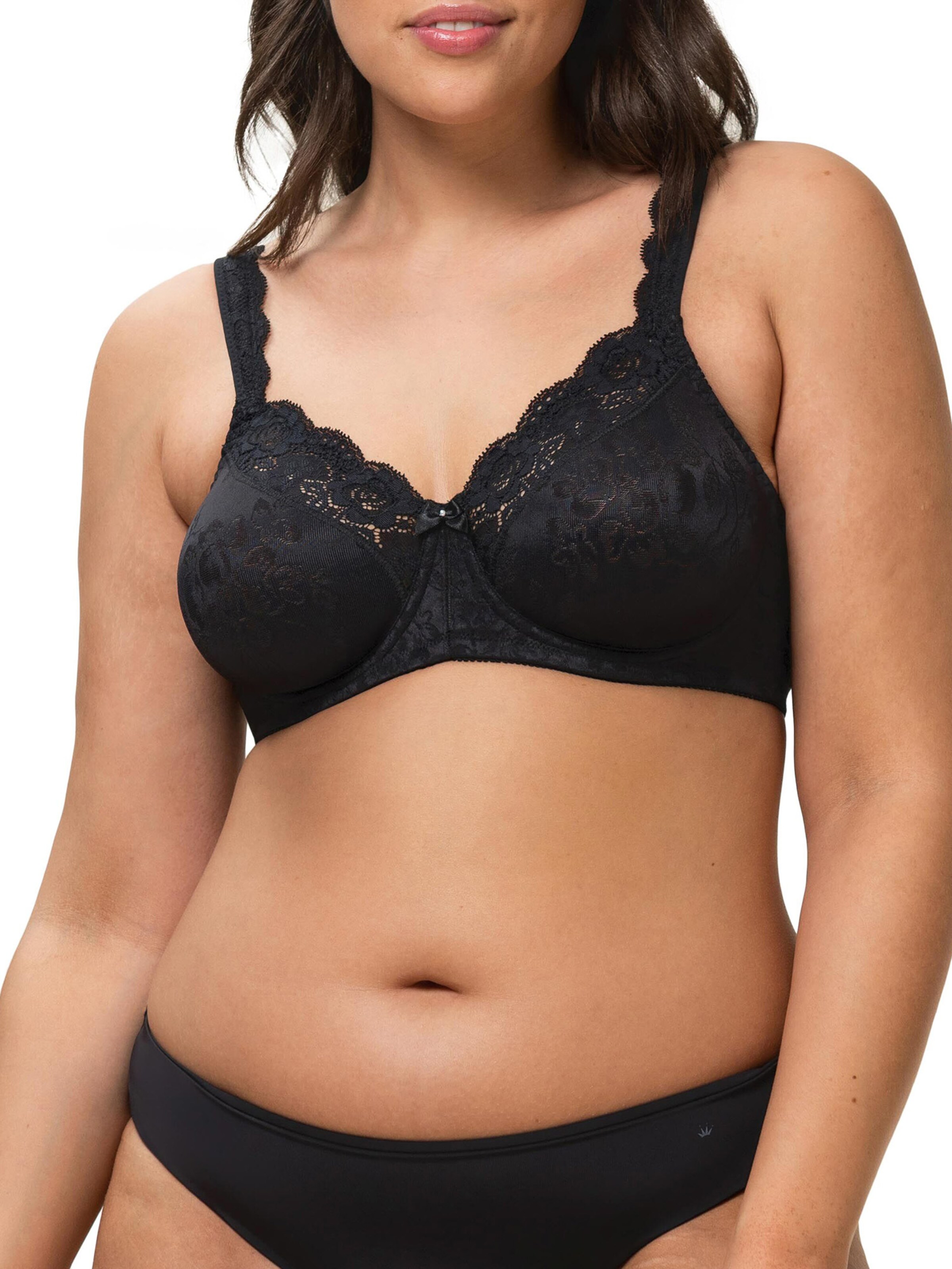 TRIUMPH Bra ' Stelana ' in Black: front