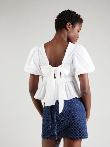 Monki Blouse in White