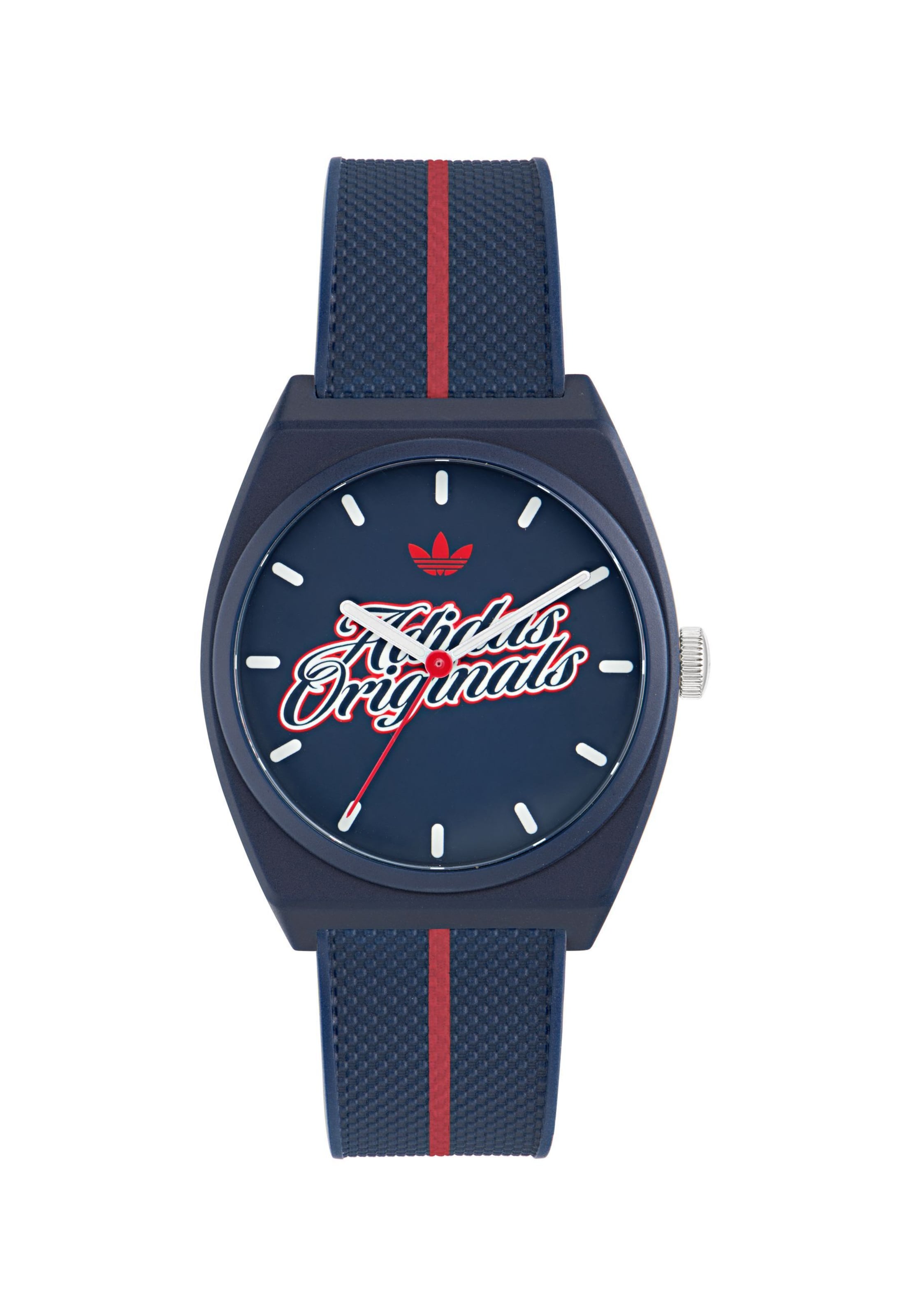 ADIDAS ORIGINALS Analog watch 'Project Two' in Navy / Blood red, Item view