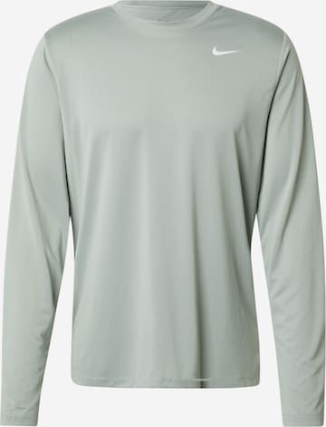 NIKETehnička sportska majica - zelena boja: prednji dio