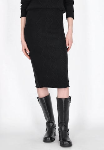 DreiMaster Vintage - Saia em preto: frente