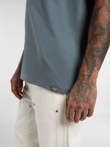 DICKIES Tričko 'Aitkin' – modrá