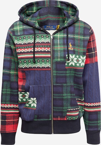 Polo Ralph Lauren Sweatvest in Gemengde kleuren: voorkant