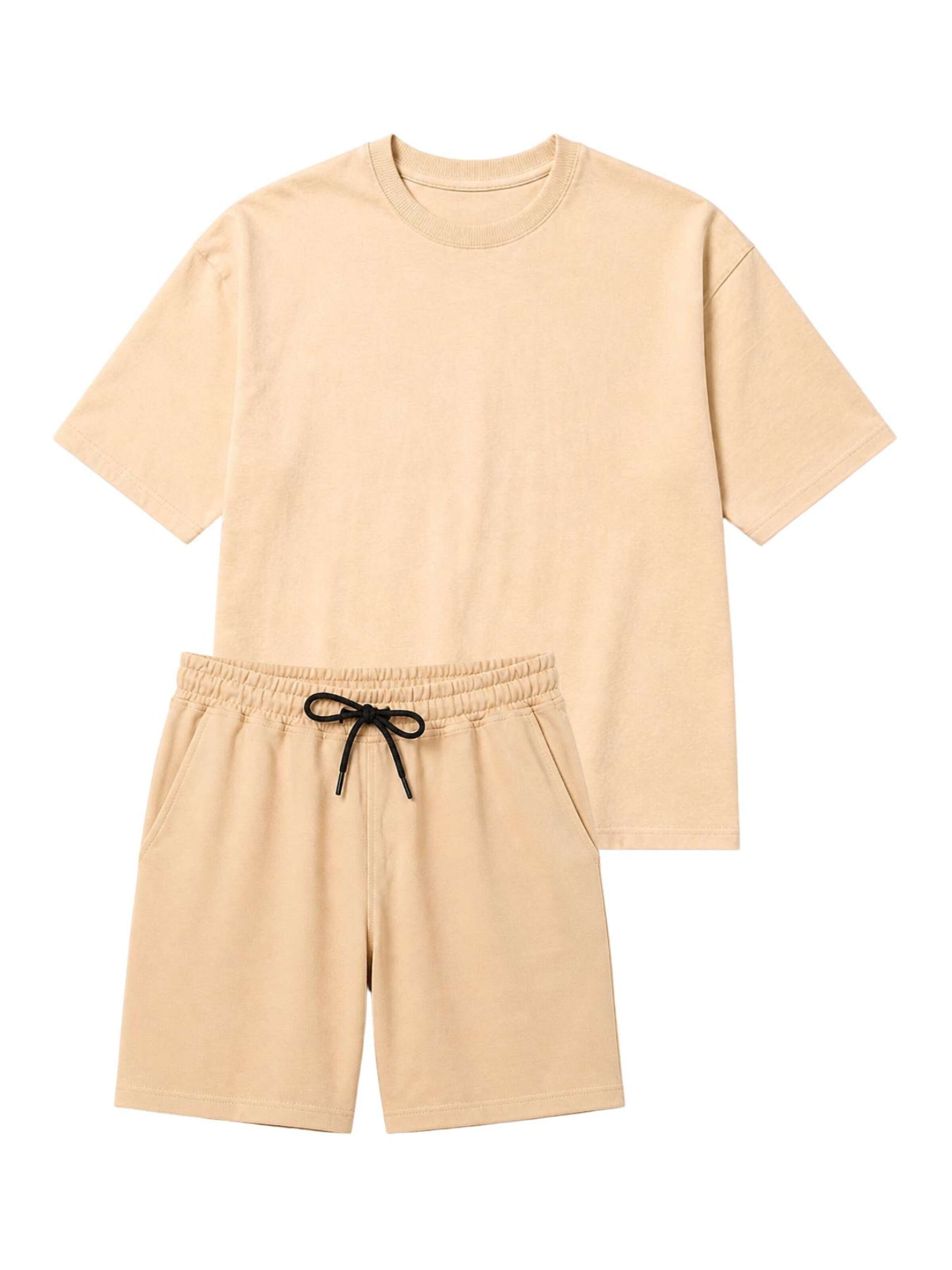 LOUIS LECLER Trainingsanzug 'Ace'‌‌‌ in Beige: Vorderseite