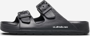 QUIKSILVER Pantolette 'Embark' in Schwarz: Vorderseite