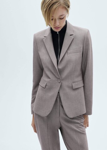 MANGO Blazer 'Borevi' in Grau: Vorderseite