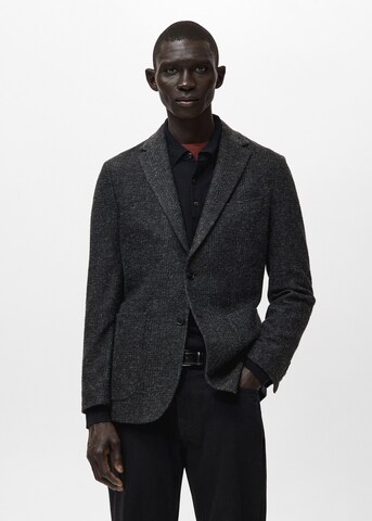 MANGO MAN Slim fit Suit Jacket 'Molina' in Grey: front