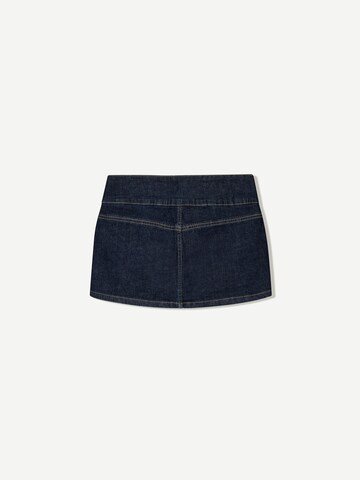 Jupe Bershka en bleu