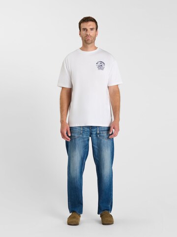 Le Temps Des Cerises Shirt 'PAINTNA' in Wit