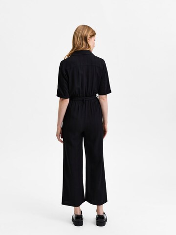 SELECTED FEMME Jumpsuit 'KAYA' in Zwart