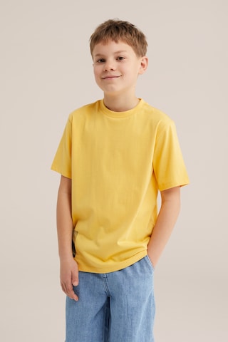 WE Fashion Футболка в Желтый: спереди