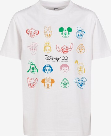 T-Shirt 'Disney' Mister Tee en blanc : devant