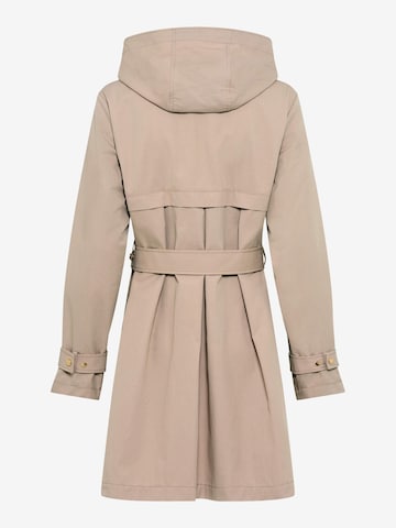 Fuchs Schmitt Between-seasons coat 'Kurzmantel La Spezia' in Beige