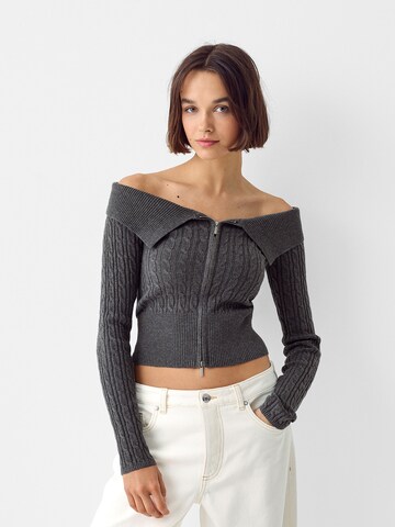 Cardigan Bershka en gris