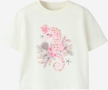 NAME IT Bluser & t-shirts 'NMFKADIE' i hvid: forside