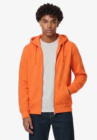 Superdry & Co Zip-Up Hoodie 'Essential' in Orange: front