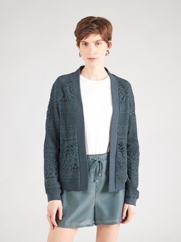 ABOUT YOU Knit Cardigan 'Mila' in Green: front