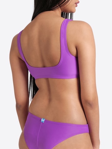 Bustino Bikini 'TEAM STRIPE' di ARENA in lilla