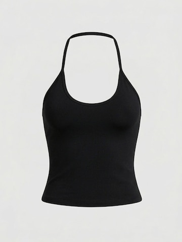 YO-GAYA Sporttop 'Sculpt Halter Top' in Zwart: voorkant